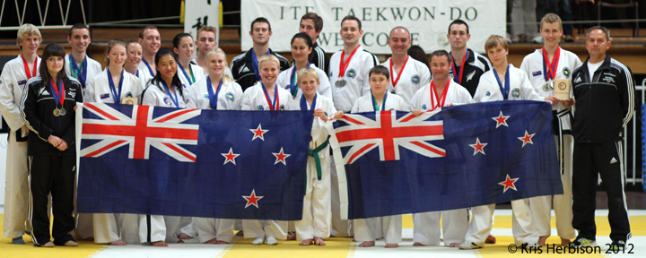 NZ Team at Oceanias 2012