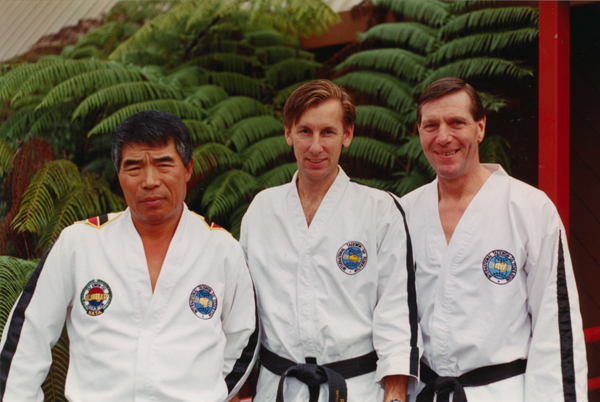 Grand Master Rhee Ki Ha, Paul McPhail and Paul Cutler
